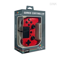 Cirka M07527-RD NuForce PS4/PC/Mac vezetékes piros kontroller