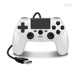 Cirka M07527-WH NuForce PS4/PC/Mac vezetékes fehér kontroller