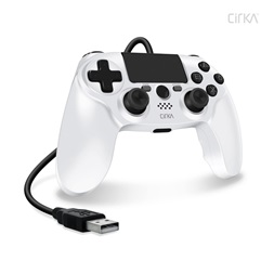 Cirka M07527-WH NuForce PS4/PC/Mac vezetékes fehér kontroller