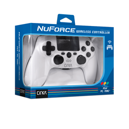 Cirka M07526-WH NuForce PS4/PC/Mac vezeték nélküli fehér kontroller