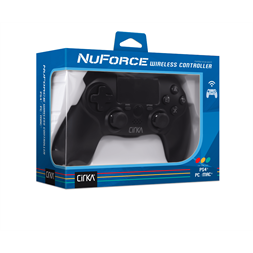 Cirka M07526-BK NuForce PS4/PC/Mac vezeték nélküli fekete kontroller