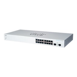 Cisco CBS220-16T-2G 16x GbE LAN 2x SFP port L2 smart menedzselhető switch
