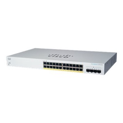Cisco CBS220-24FP-4X 24x GbE PoE+ LAN 4x SFP+ port L2 smart menedzselhető PoE+ switch