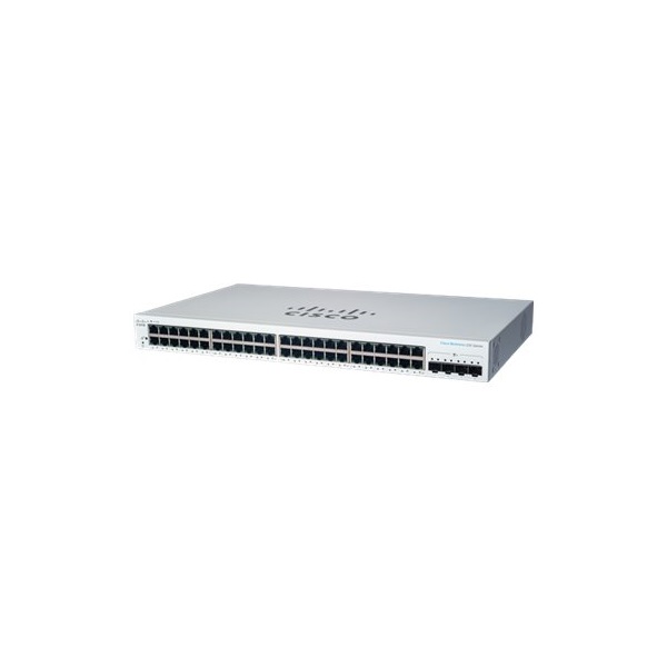 Cisco CBS220-48T-4X 48x GbE LAN 4x SFP+ port L2 smart menedzselhető switch