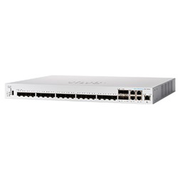 Cisco CBS350-24XS 20x SFP+ 4x 10GbE RJ45/SFP+ combo port L3 menedzselhető switch