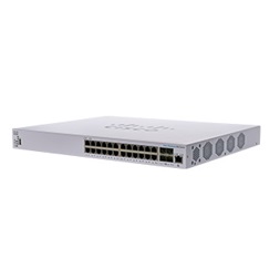Cisco CBS350-24XT 24x 10GbE LAN 4x 10GbE RJ45/SFP+ combo port L3 menedzselhető switch
