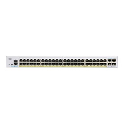 Cisco CBS350-48FP-4G 48x GbE PoE+ LAN 4x SFP port L3 menedzselhető PoE+ switch