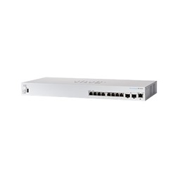 Cisco CBS350-8XT 8x 10GbE LAN 2x combo 10GbE RJ45/SFP port L3 menedzselhető switch