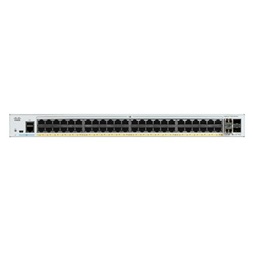 Cisco Catalyst C1000-48P-4G-L 48x GbE PoE+ LAN 4x SFP port L2 menedzselhető PoE+ switch