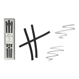 Coates 3 darabos 7-9 mm rajzszén készlet