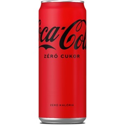 Coca-Cola Zero 0,33l dobozos üdítőital