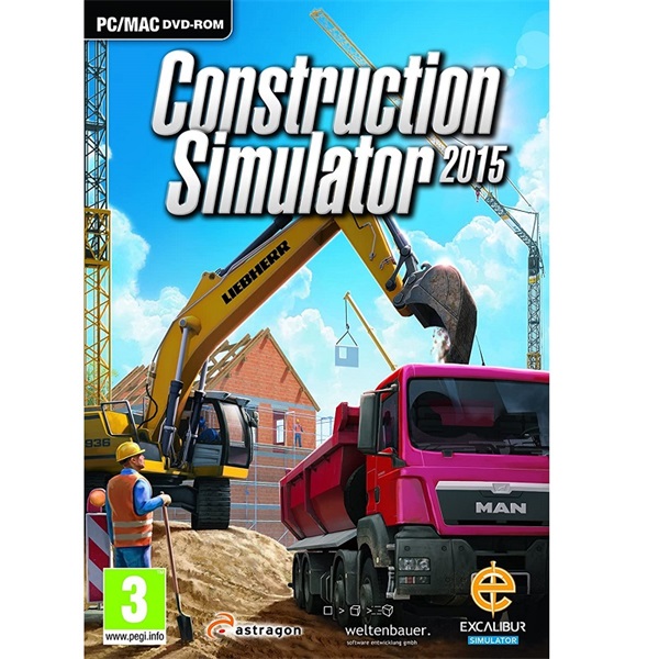 Construction Simulator 2015 PC játékszoftver (Újszerű)