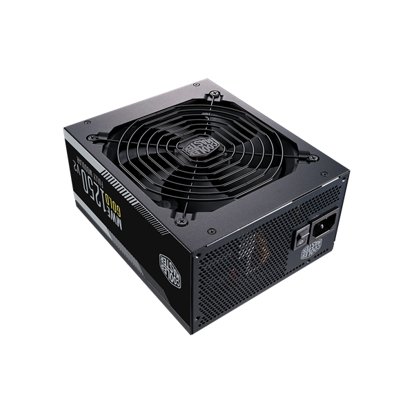 Cooler Master 1250W 80+ Gold ventillátorral moduláris tápegység