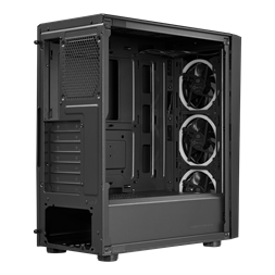 Cooler Master CMP 510 ARGB fekete (táp nélküli) ablakos midi ATX ház