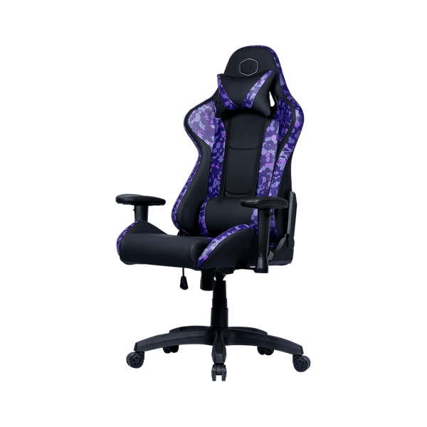 Cooler Master Caliber R1S CAMO fekete-lila gamer szék