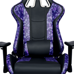 Cooler Master Caliber R1S CAMO fekete-lila gamer szék