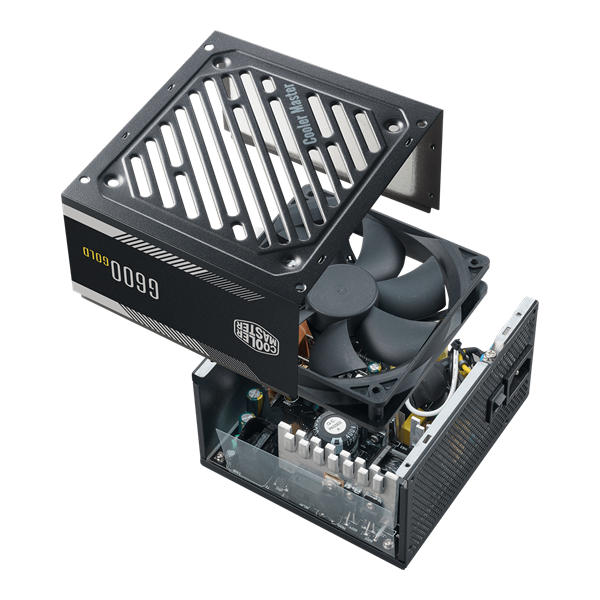 Cooler Master G600 600W 80+ Gold 12cm ventillátorral tápegység
