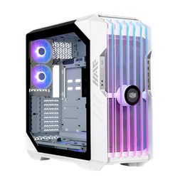 Cooler Master HAF 700 EVO fehér (táp nélküli) ablakos ARGB mATX