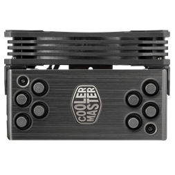 Cooler Master Hyper 212 RGB Black Edition 120x79,6x159mm 650-2000RPM (Intel, AMD) processzor hűtő