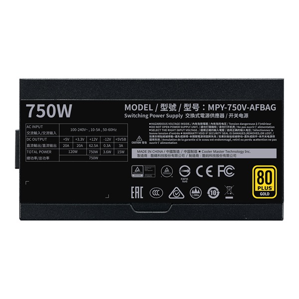 Cooler Master MPY-750V-AFBAG-EU táp