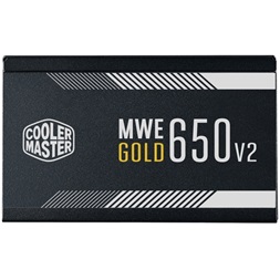 Cooler Master MWE 650W 80+ Gold - V2 12cm ventillátorral dobozos tápegység