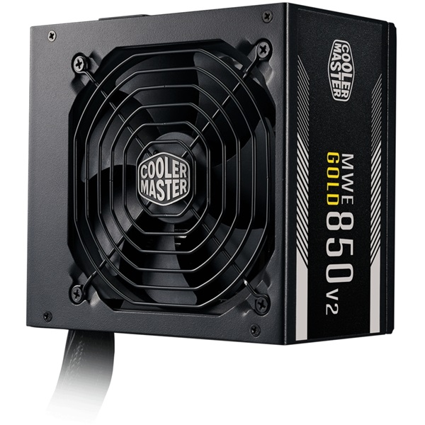 Cooler Master MWE 850W 80+ Gold - V2 12cm ventillátorral dobozos tápegység