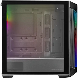 Cooler Master MasterBox 540 táp nélküli ablakos Mid Tower számítógépház fekete