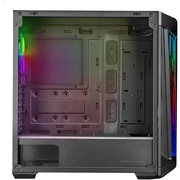 Cooler Master MasterBox 540 táp nélküli ablakos Mid Tower számítógépház fekete