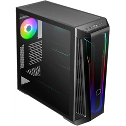 Cooler Master MasterBox 540 táp nélküli ablakos Mid Tower számítógépház fekete