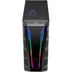 Cooler Master MasterBox 540 táp nélküli ablakos Mid Tower számítógépház fekete