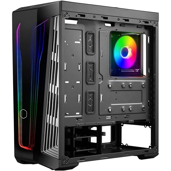 Cooler Master MasterBox 540 táp nélküli ablakos Mid Tower számítógépház fekete