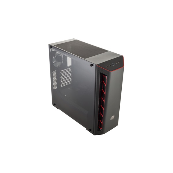 Cooler Master MasterBox B510L fekete-piros ATX ház