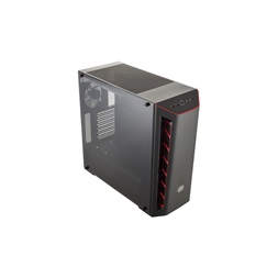 Cooler Master MasterBox B510L fekete-piros ATX ház