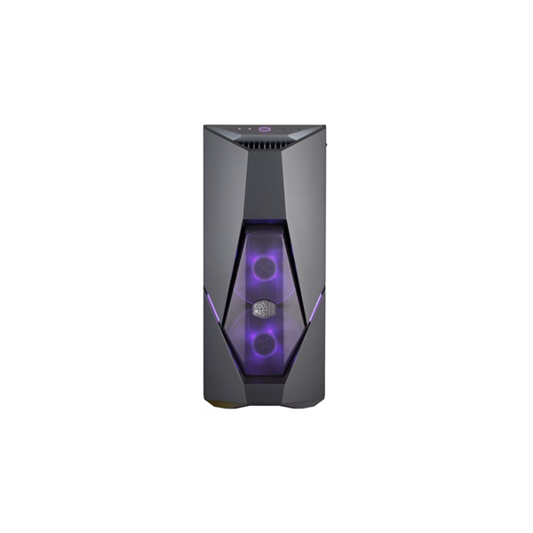 Cooler Master MasterBox K500D RGB fekete mATX ház