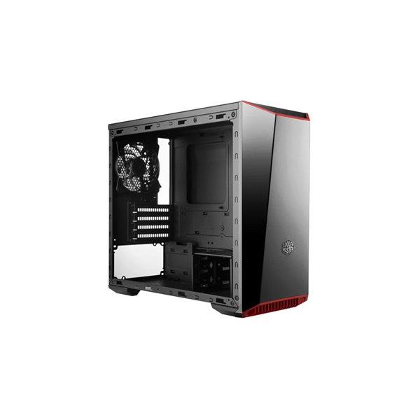 Cooler Master MasterBox Lite 3.1 TG táp nélküli fekete mATX ház