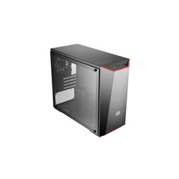 Cooler Master MasterBox Lite 3.1 TG táp nélküli fekete mATX ház