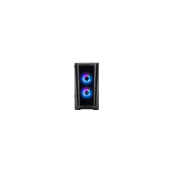 Cooler Master MasterBox MB320L ARGB fekete (táp nélküli) mini-ITX ház