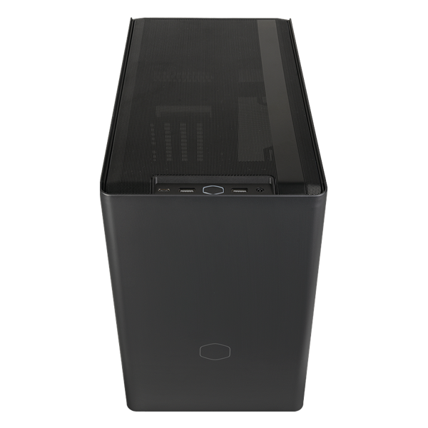 Cooler Master MasterBox NR200P V2 fekete (táp nélküli) mITX ház