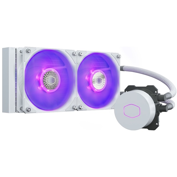 Cooler Master MasterLiquid ML240L V2 RGB White edition vízhűtéses processzor hűtő