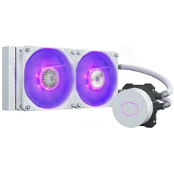 Cooler Master MasterLiquid ML240L V2 RGB White edition vízhűtéses processzor hűtő