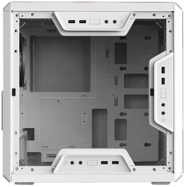 Cooler Master Micro MasterBox Q300L Retro ablakos fehér mATX ház