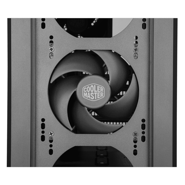Cooler Master Midi Silencio S600 (Táp nélküli) ablakos fekete ATX ház