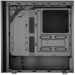 Cooler Master Midi Silencio S600 (Táp nélküli) ablakos fekete ATX ház
