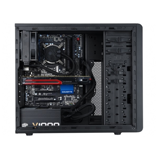 Cooler Master N300 táp nélküli fekete ATX ház