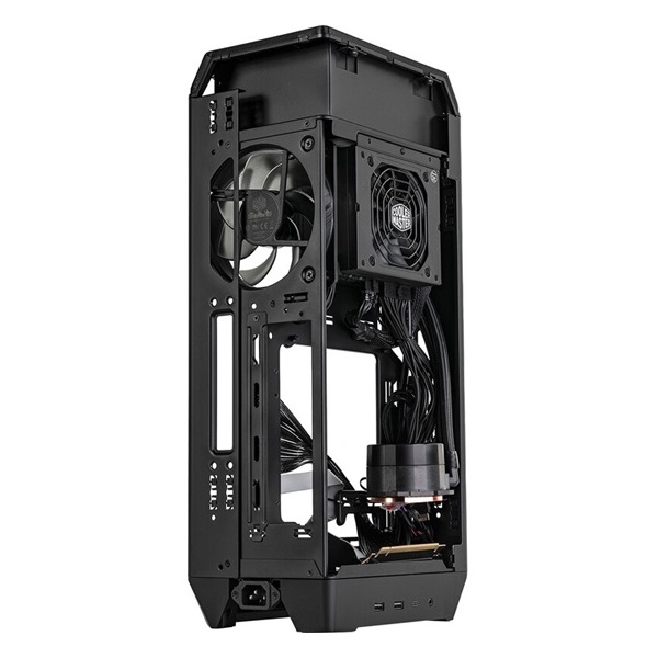 Cooler Master Ncore 100 MAX sötétszürke 850W mITX ház