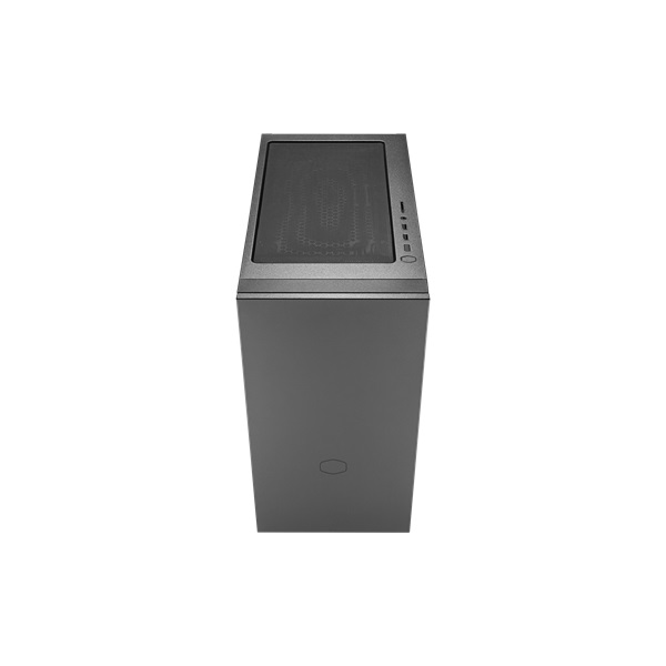 Cooler Master Silencio S400 táp nélküli fekete microATX ház