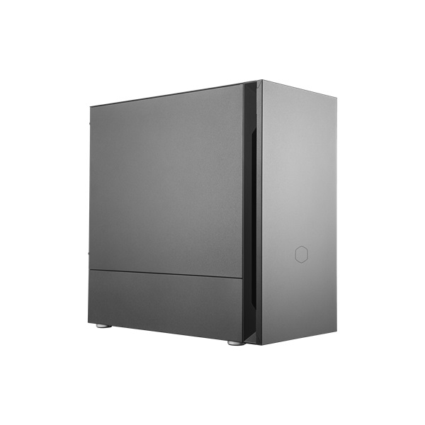 Cooler Master Silencio S400 táp nélküli fekete microATX ház