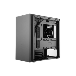 Cooler Master Silencio S400 táp nélküli fekete microATX ház