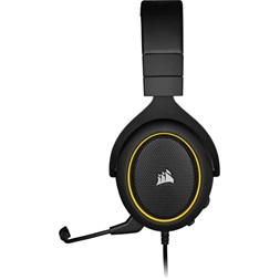 Corsair HS60 PRO Surround sárga gamer headset
