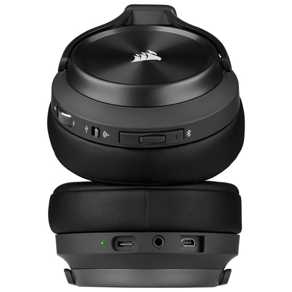 Corsair VIRTUOSO XT RGB vezeték nélküli metálszürke gamer headset